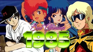 Top Anime Openings of 1985