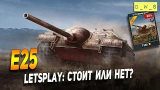 E25 - LetsPlay -  стоит или нет? | D_W_S | Wot Blitz