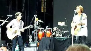 Stop The World - Demi Lovato ft. Nick Jonas (Soundcheck - 02 03 10)