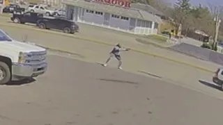 Surveillance video captures shooting that injured hardware store employee