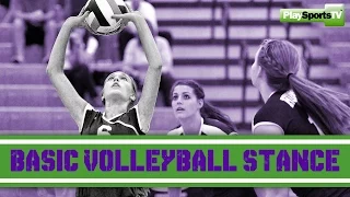 Volleyball Skills - Basic Volleyball Stance