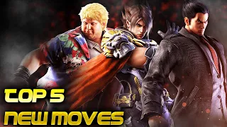 TEKKEN 7 Season 4 THE TOP 5 NEW MOVES