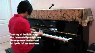 Adam Lambert "Broken English" Piano Cover by Claire Low (GlambertPianist)