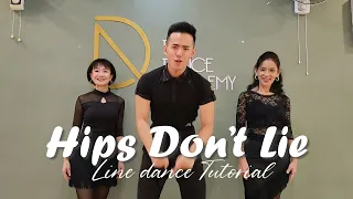 【Line Dance Tutorial】Hips Don't Lie