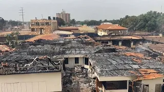 EU HQ In Central African Republic burned down in mystery fire