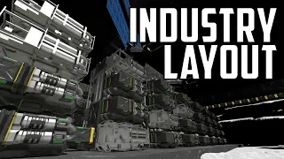 Space Engineers - S1E36 'Basement Industry Layout'