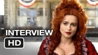 The Lone Ranger Interview - Helena Bonham Carter (2013) - Johnny Depp, Armie Hammer Western HD