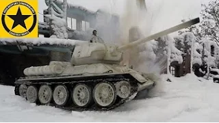 T-34 Snow Action RC ADVENTURE Tanks
