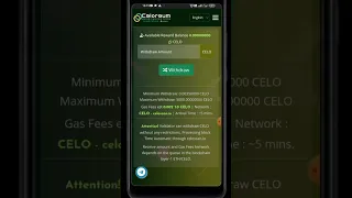 Celoreum cloud mining site live withdrawal #shorts #shortsfeed #slbackstop