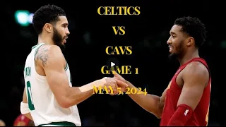 Boston Celtics vs Cleveland Cavaliers Game 1 2nd Quarter Highlights | May 5, 2024 |