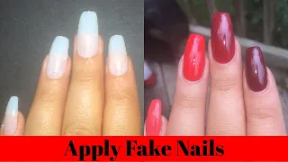 How to Apply Glue-On Fake Nails In a Way That Actually Looks Good AND Lasts 2 Weeks or More