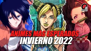 ANIMES MÁS ESPERADOS DE LA TEMPORADA INVIERNO 2022 | Rincón Otaku