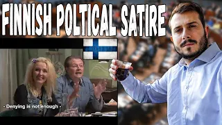 "Italian Reacts To Finnish Political Satire - Ihmisten Puolue (Alcoholism)