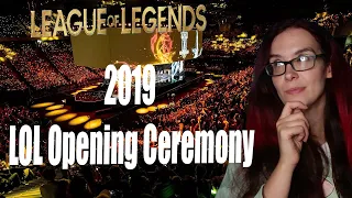 My favorite so far? | 2019 Ceremony Opening | League of Legends | REACTION