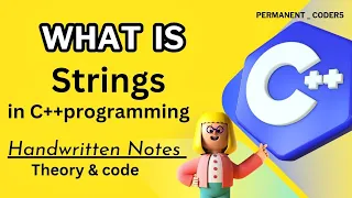 8. What is String in C++ programming in 2024 || Full hindi guide 2024 with code .