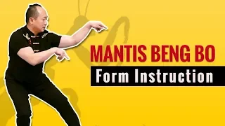 7 Star Praying Mantis Kung Fu Beng Bo Form Tutorial - Part 1