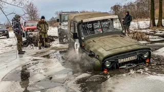 УАЗ ОПЯТЬ УШЕЛ ПОД ЛЕД! НИВА или УАЗ на БЕЗДОРОЖЬЕ? OFFROAD 2021