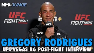 Gregory Rodrigues Looking Up in Rankings After Standing TKO of Brad Tavares | UFC Fight Night 236
