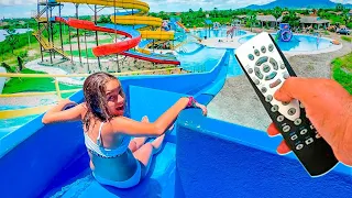 PAUSE CHALLENGE AT THE WATER PARK