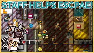 Simultaneously the HARDEST and EASIEST Prison to Escape From! | Prison Architect #28