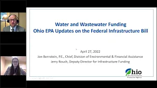 Water and Wastewater Infrastructure Funding Opportunities Webinar