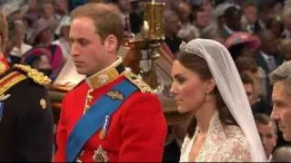 ROYAL WEDDING EXCHANGING OF VOWS PRINCE WILLIAM CATHERINE KATE MIDDLETON HD