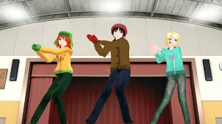 [MMD South Park] Cafeteria Song [Stan's Gang ft. Pip]