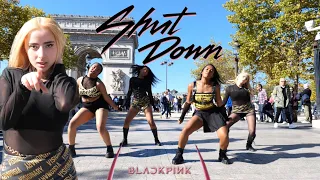 [KPOP IN PUBLIC | PARIS | ONE TAKE] BLACKPINK - 'SHUT DOWN' ~ Dance Cover by NIGHTROSY from France