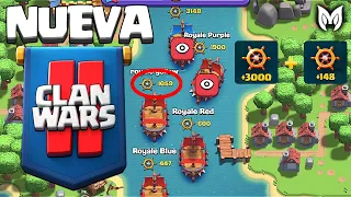 ⚔️ Cómo FUNCIONA la NUEVA GUERRA de CLANES 2 de Clash Royale