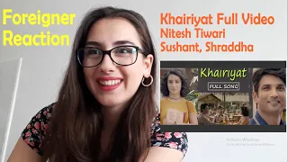Airhostess Lady Reacts Khairiyat Song Sushant Singh Rajput Shraddha kapoor
