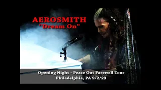 AEROSMITH "Dream On" LIVE @ Wells Fargo Center, Philadelphia 9/2/23 :: Peace Out Farewell Tour 2023