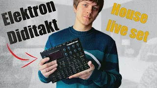 Elektron Digitakt live perfomanse | Making house music