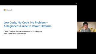 Low Code No Code No Problem - A Beginner's Guide to Power Platform | CONITS102