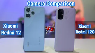 Xiaomi Redmi 12 VS Xiaomi Redmi 12C Camera Test Comparison