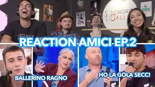 Celentano: "BRUTTO COME UN RAGNO". Zerbi CANTA con l'AUTOTUNE || Reaction pomeridiano Amici ep.2
