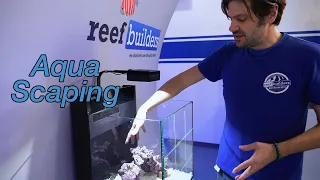 How to Setup a Reef Tank - Part 2 - Aquascaping principles, Leveling, Live Rock