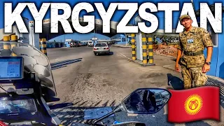 CROSSING INTO KYRGYZSTAN! (Circumnavigating the Globe by Motorcycle) 🇰🇬 [S5-E32]