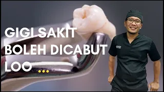 Ciri-ciri gigi sakit yang bisa langsung dicabut