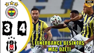 Fenerbahçe 3-4 Beşiktaş Maç Özeti - 29.11.2020