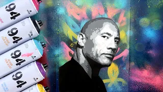 How to Make a 6-Layer Stencil from Beginning to End - The Rock Artwork