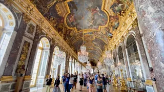 Château de Versailles l 4K Walk Tour France 🇫🇷