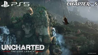 Uncharted - The Lost Legacy | Chapter 5 - The Great Battle (PS5™ Gameplay) | KluTch OP