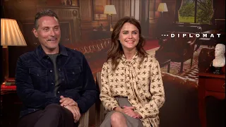 THE DIPLOMAT Cast Interview! Keri Russell, Rufus Sewell, David Gyasi, Ato Essandoh, Ali Ahn, Deb Cah