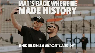 Mat's Back to Where He Made HISTORY