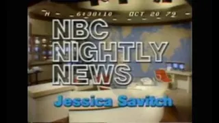 Jessica Savitch Long Closing Credits w/ "The Mission" | NBC Nightly News Theme By John Williams