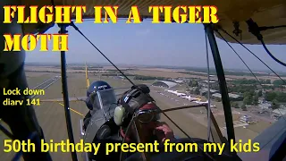 Flight in a Tiger moth (LDD141)