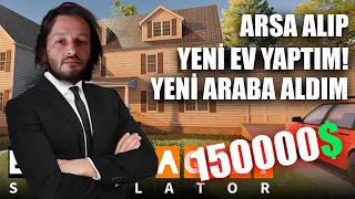 PARAYI KATLAYIP EV DİKTİM! VE YENİ ARABA ALDIM | ESTATE AGENT SIMULATOR #4