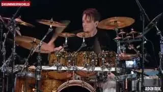 Drummer Gavin Harrison playing Futile