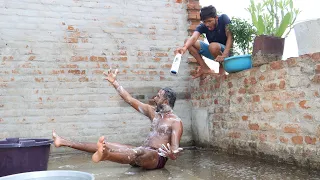 Prank with best friend in village 🤣 || Found2funny