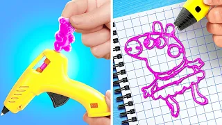 Défi artistique : Riche vs Pauvre || Idées & astuces pour dessiner avec de la nourriture